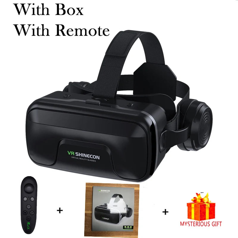 VR Shinecon 10.0 Helmet 3D Glasses Virtual Reality