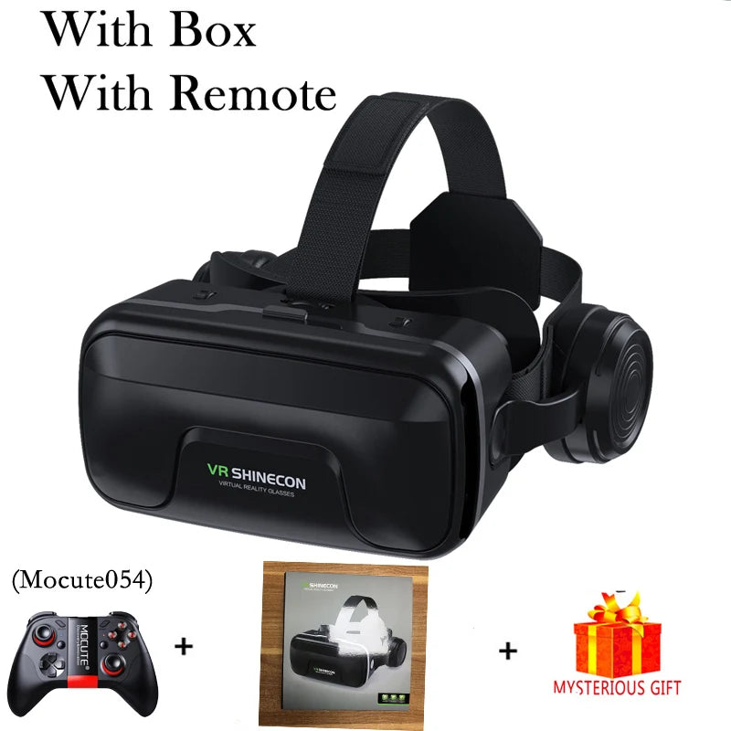 VR Shinecon 10.0 Helmet 3D Glasses Virtual Reality